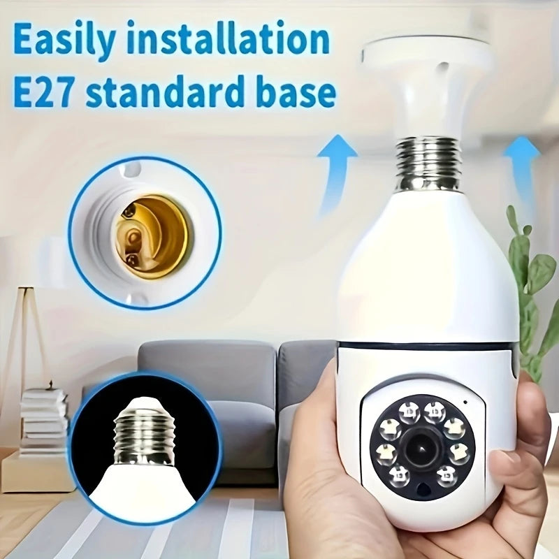 2Pc Ease Life APP-Light Bulb Security Cameras