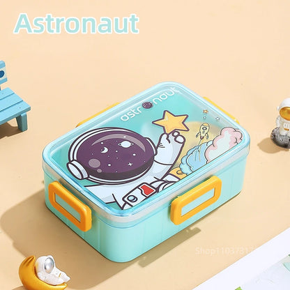 Cute Lunch Box for Kids Girls Boys With Compartments Bento