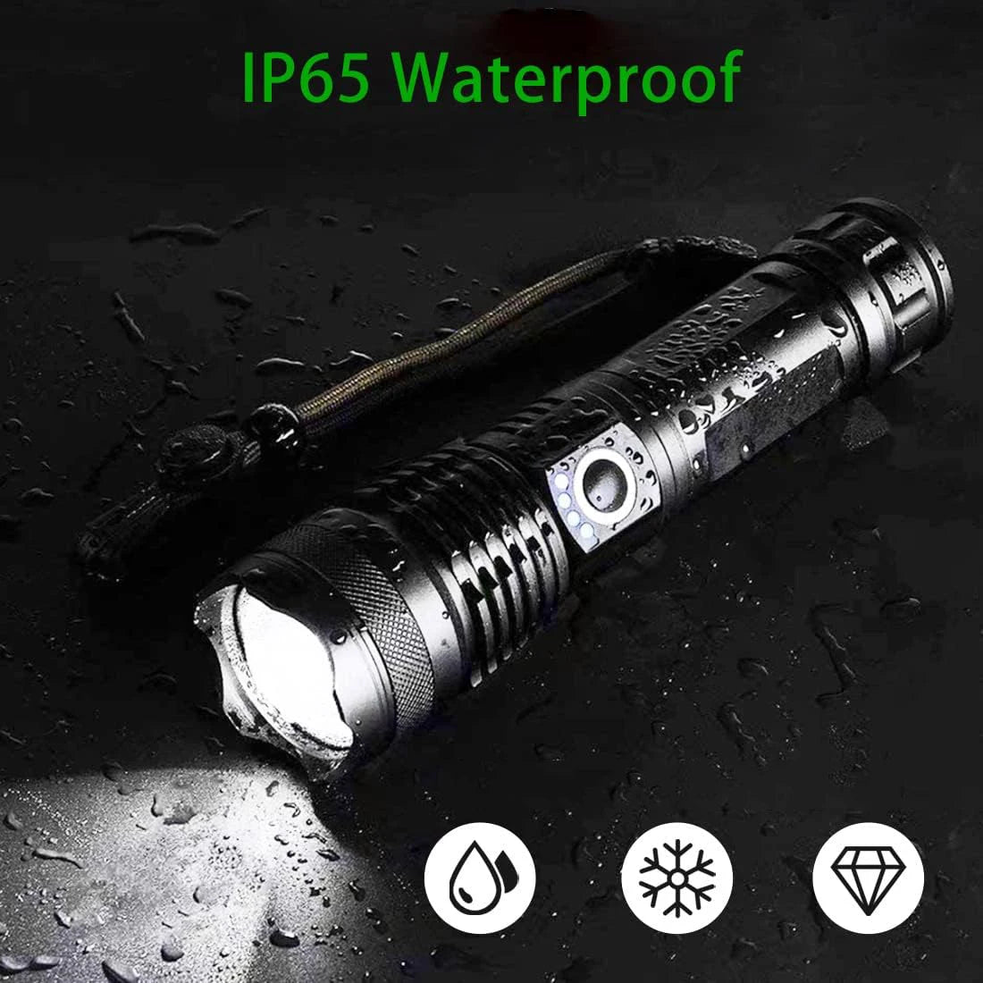 High Power LED Flashlight Super Bright