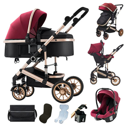 Baby Stroller 3 in 1 Newborn Baby carriage