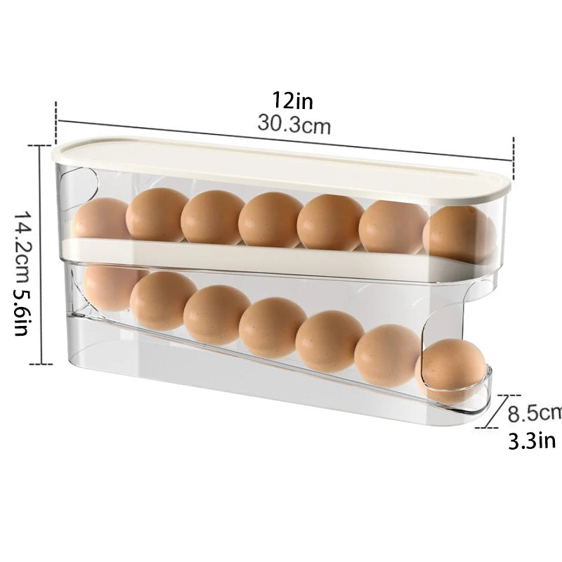 Double Layer Rolling Egg Dispenser