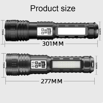 Super Big Flashlight USB Rechargeable