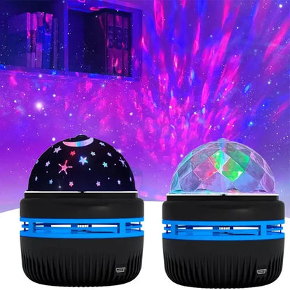 Galaxy Star Led Projector Night Light USB