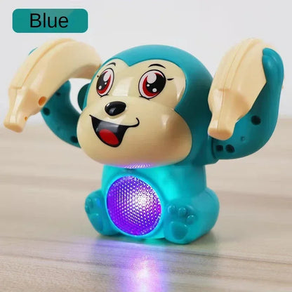 Baby Toys Electric Tumbling Monkey Light Music Puzzle Sound Tipping