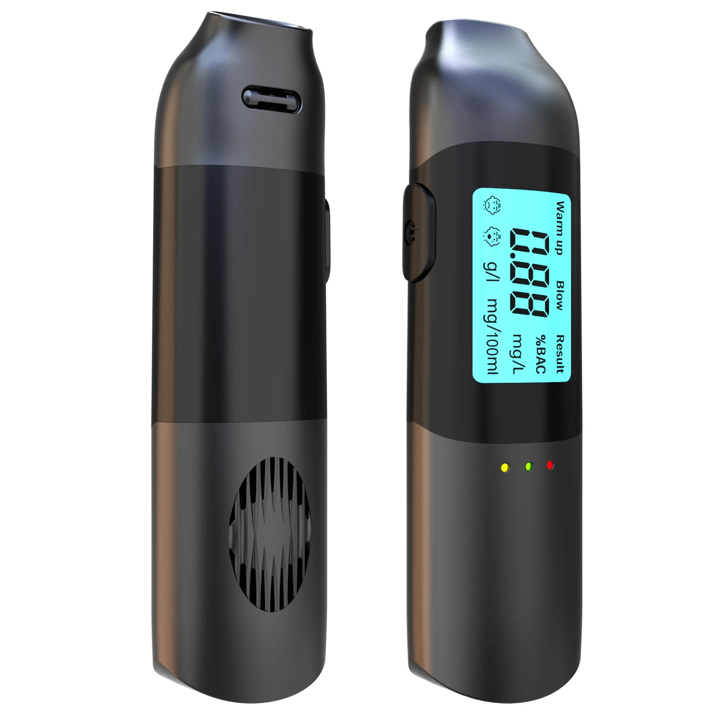 Portable Non-Contact Alcohol Tester with LED