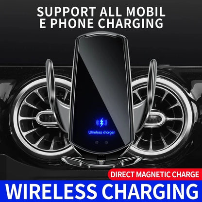 30W Car Wireless Charger Magnetic Automatic