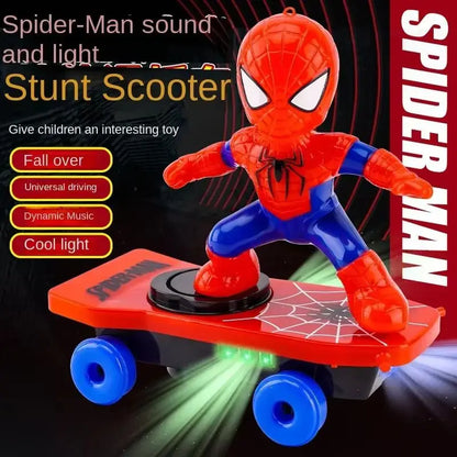 New Spiderman Automatic Flip Rotation Skateboard