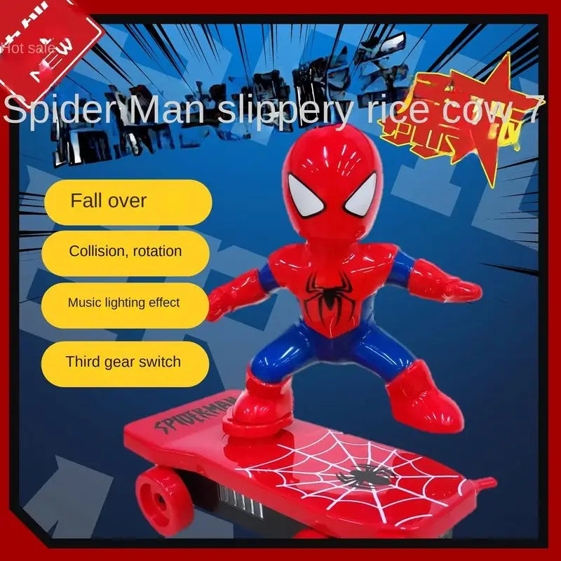 New Spiderman Automatic Flip Rotation Skateboard