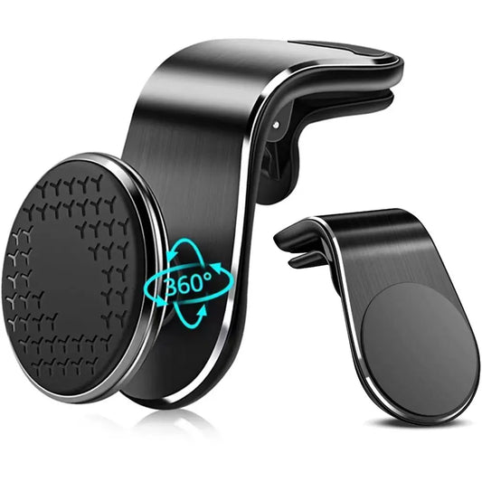 Magnetic Car Phone Holder Air Vent Clip