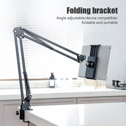 360° Rotating Long Arm Phone Tablet Holder