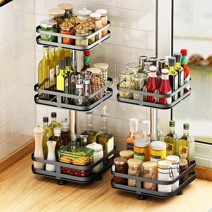 360°Rotation Spice Rack