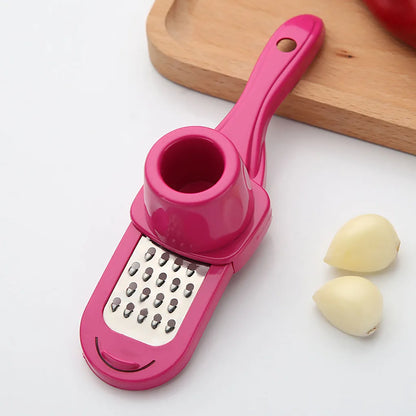 1PCS Garlic Crusher Press Multi-Functional Manual Ginger