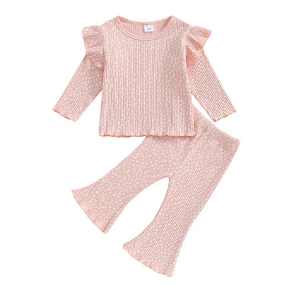 RUEWEY 3 Months to 3 Years Baby Girl Pant Sets Spring Autumn