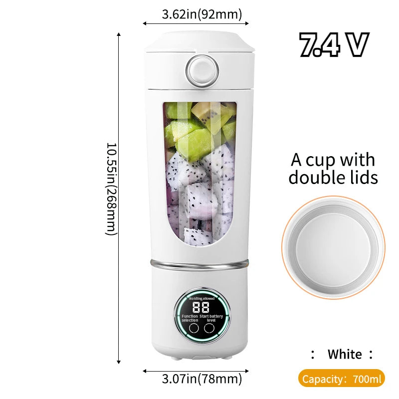 New Portable Juice Maker Blender for Shakes Smoothie 700ML