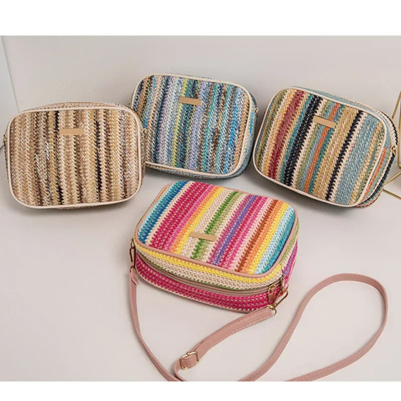 trendy ladies bags, fashionable and artistic weaving