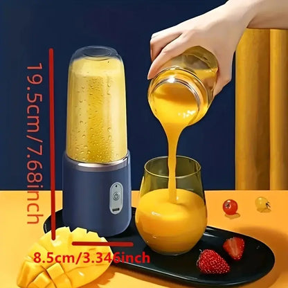 Portable Blender Bottle Electric 6 Blades Multifunction