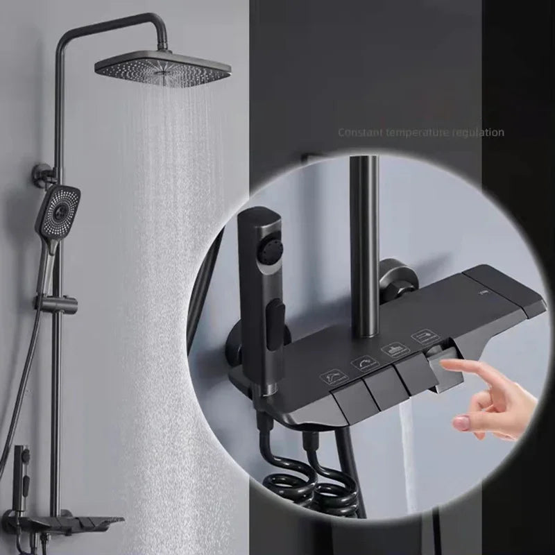 Newly Digital Piano Bathroom Shower System