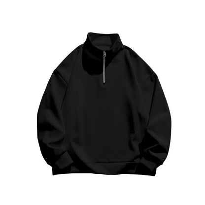 Autumn and winter new men's fleece sweatshirt