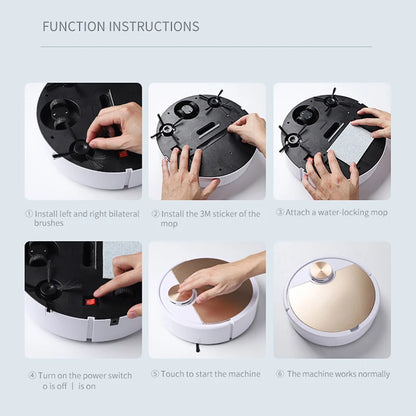 ES06 Robot Vacuum Cleaner Smart Remote Control