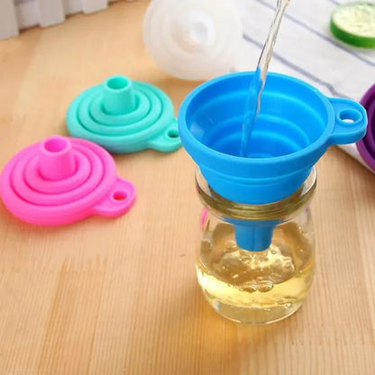 mini Foldable Silicone Funnel