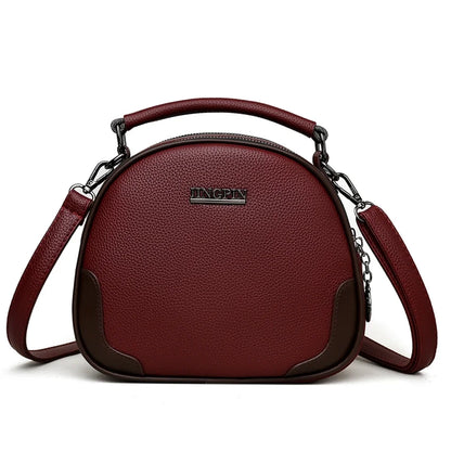 2023 Trendy High-quality Soft Leather Shoulder Crossbody