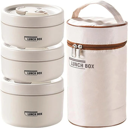 Portable Insulated Food Lunch Container Set with Thermal Lunch