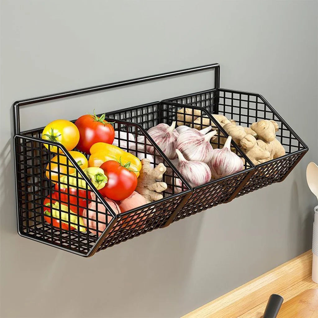 Wall Mounted Storage Rack Kitchen Shelf