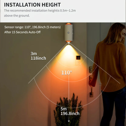 Rechargeable LED Night Light with Motion Sensor