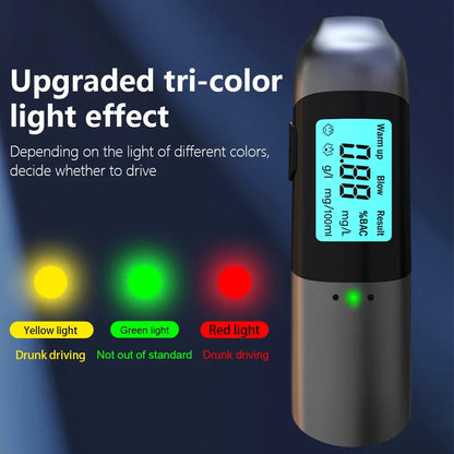 Portable Non-Contact Alcohol Tester with LED