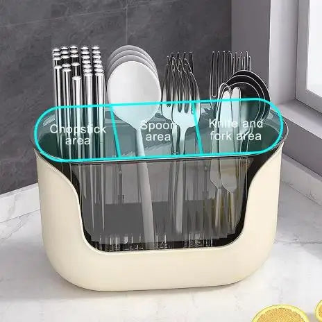 Kitchen Chopstick Drain Storage Basket