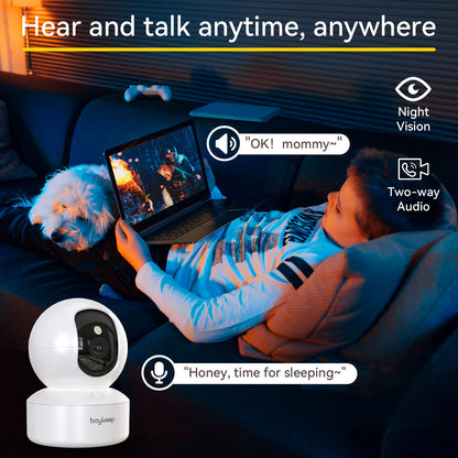 BoyKeep 3MP 5G/2.4GHz WiFi Indoor Camera