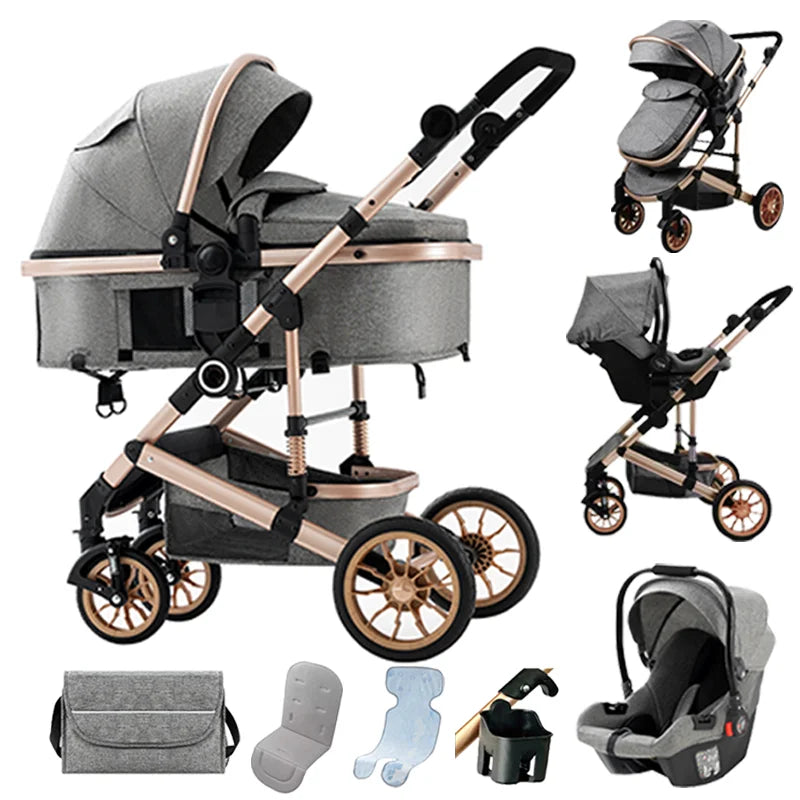 Baby Stroller 3 in 1 Newborn Baby carriage