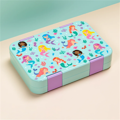 Adorable Pattern Kids Lunch Box Portable Divided