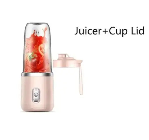 Portable Blender Bottle Electric 6 Blades Multifunction