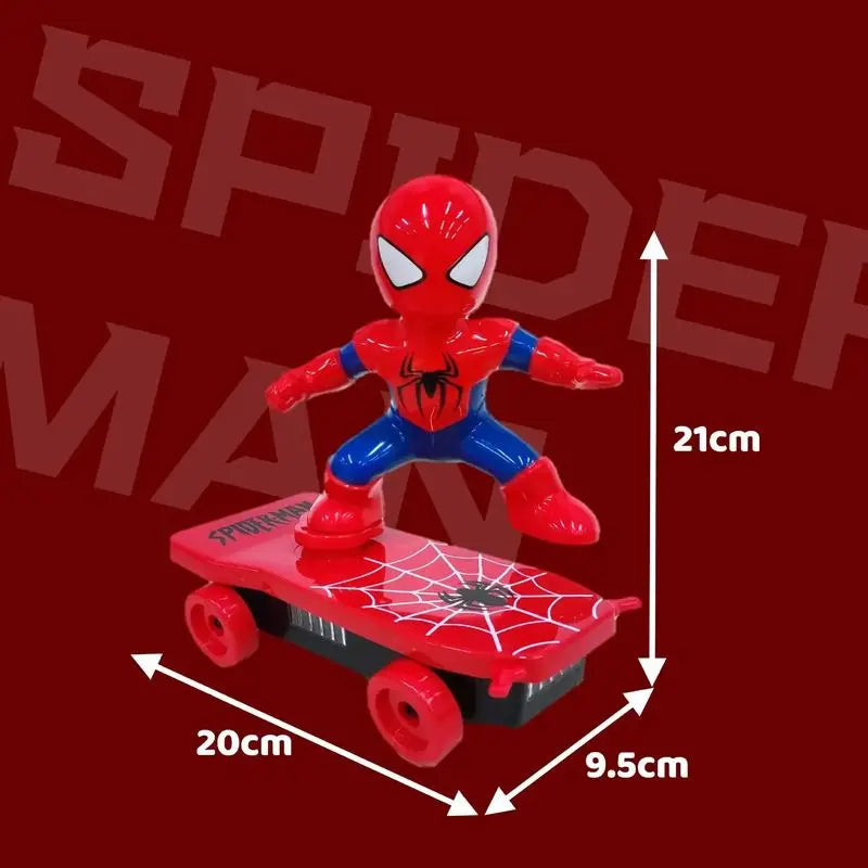 New Spiderman Automatic Flip Rotation Skateboard