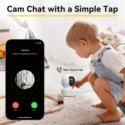 BoyKeep 3MP 5G/2.4GHz WiFi Indoor Camera