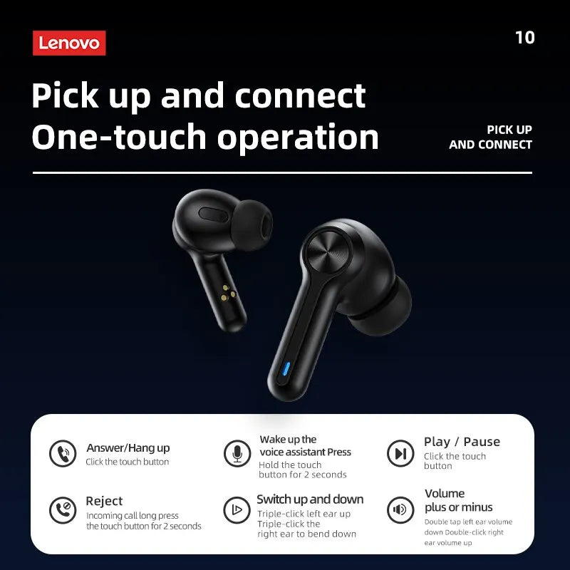 Lenovo LP3 Pro Earphones TWS Bluetooth 5.0