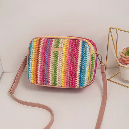 trendy ladies bags, fashionable and artistic weaving