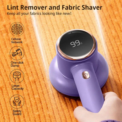 LCD Digital Display Lint Remover