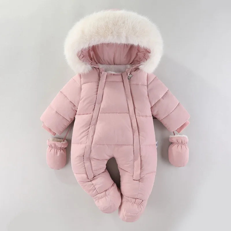 Winter Newborn Baby Girl Clothes Thicken