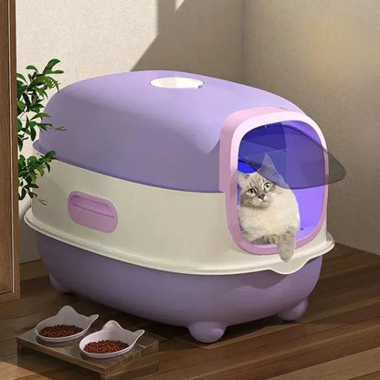 Cats Litter Box Ultraviolet Rays Sterilization