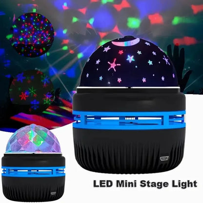 Galaxy Star Led Projector Night Light USB