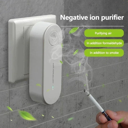 Portable Air Purifier Anion Filter Plug-in